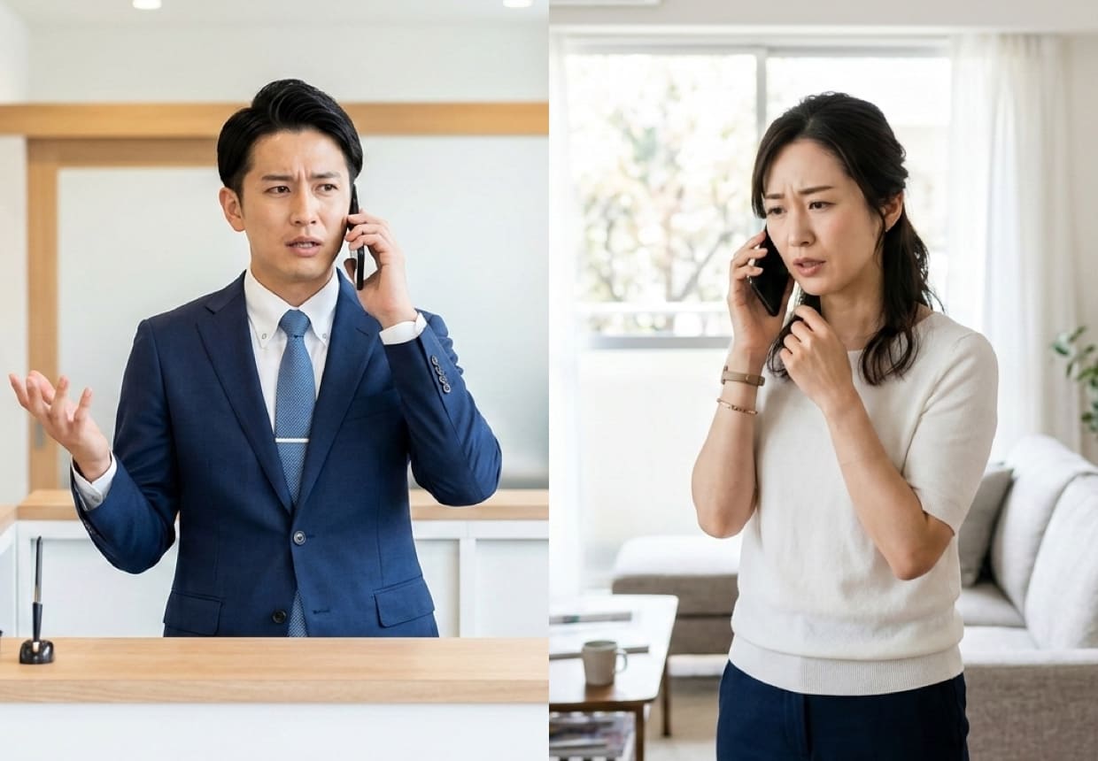 電話だけでは現地で何が起きているか判断しにくい様子